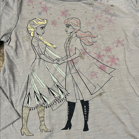 Disney Frozen Kids Long Sleeve Tee - Picture 3 of 3